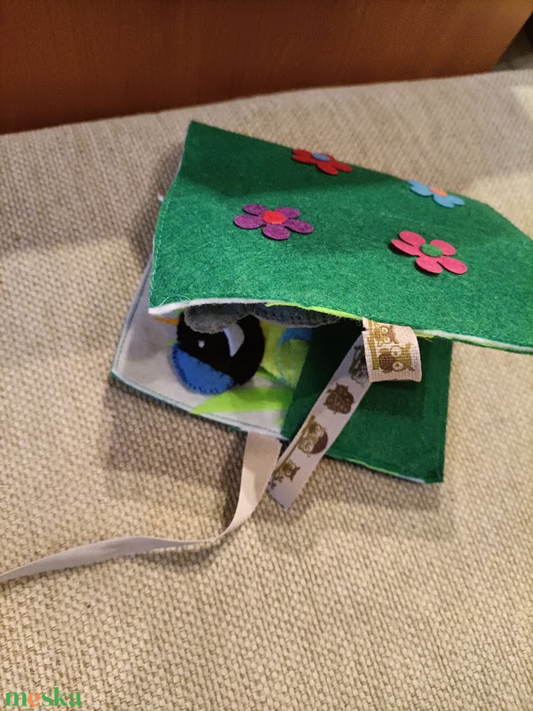 Nyuszi és új barátai-ujjbábok - játék & sport - bábok - ujjbáb - Meska.hu