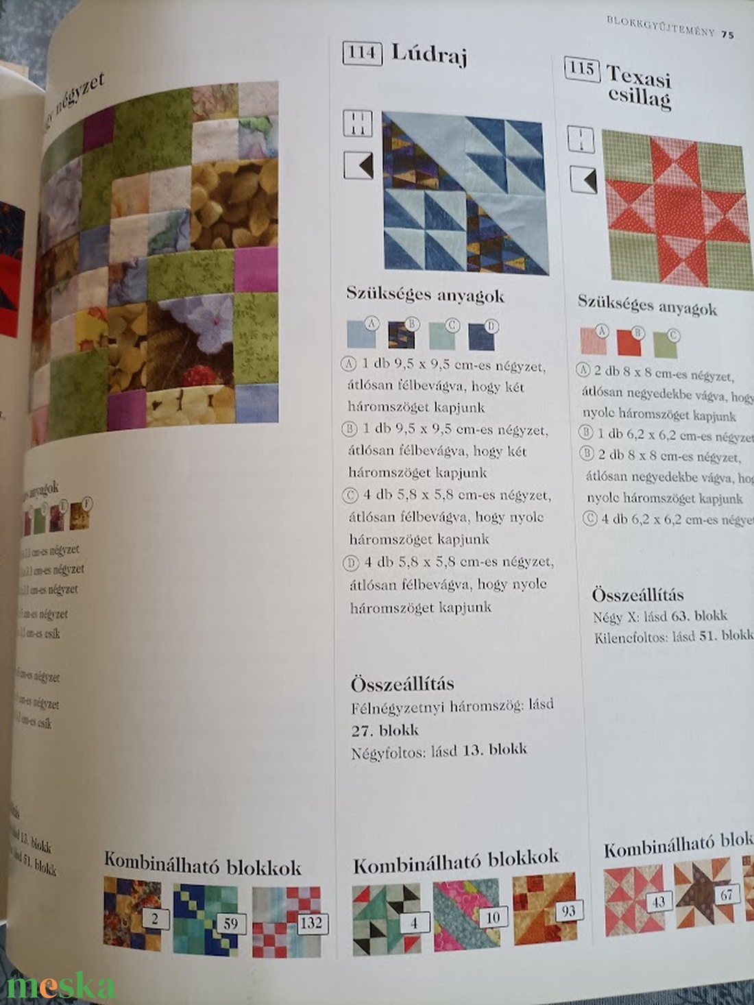 200 blokk foltvarráshoz-könyv - kellékek & szerszámok - könyv, újság - új könyv - Meska.hu