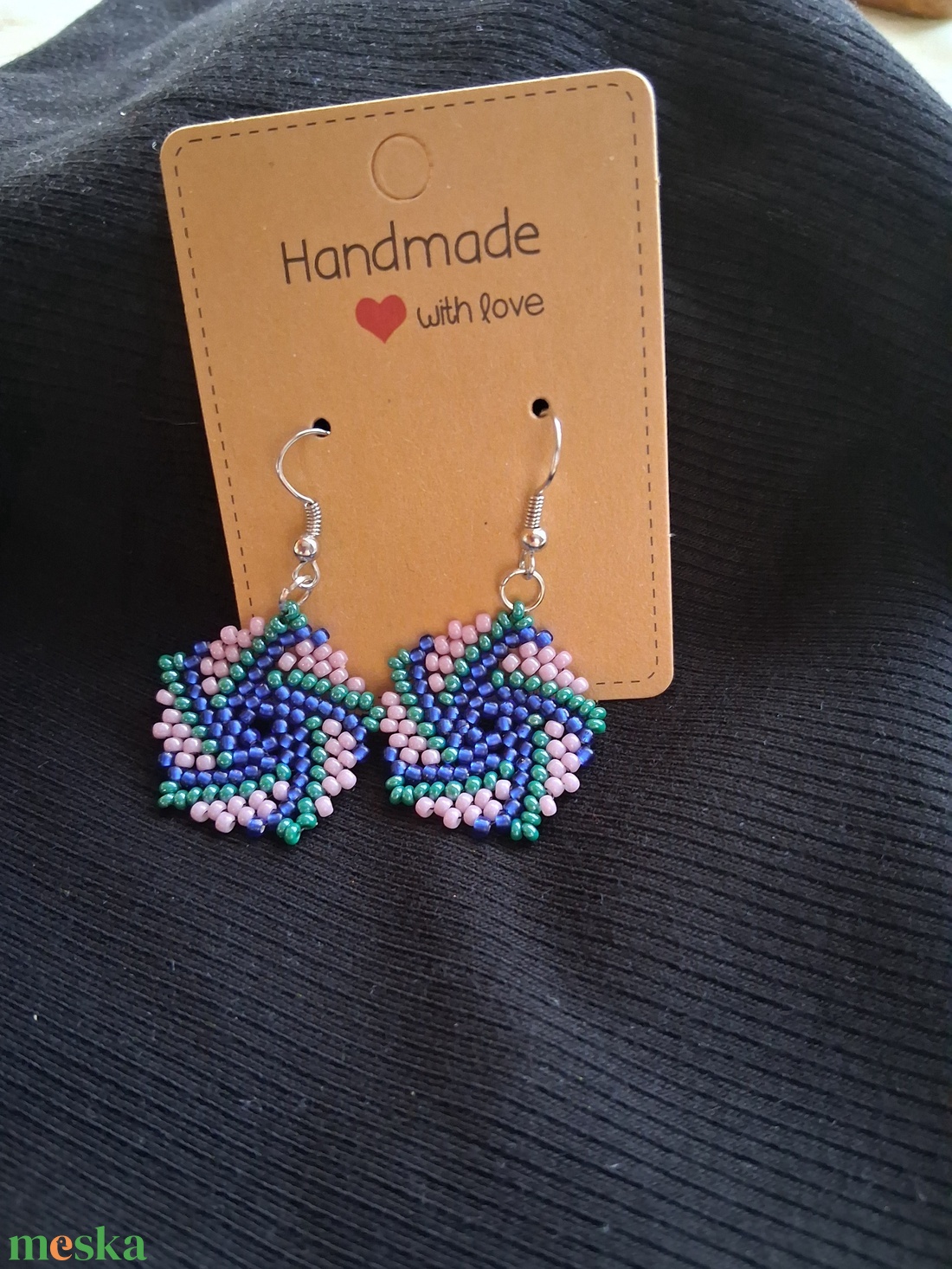 Keleti varázslat fülbevaló - ékszer - fülbevaló - lógó fülbevaló - Meska.hu