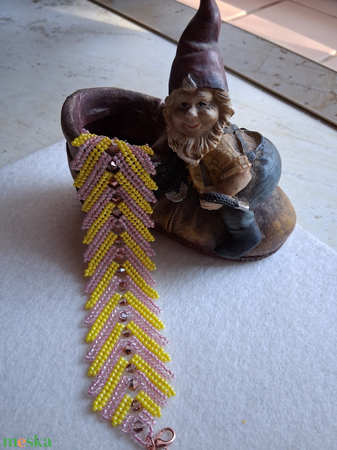 Nyári vidámság karkötő - ékszer - karkötő - széles karkötő - Meska.hu