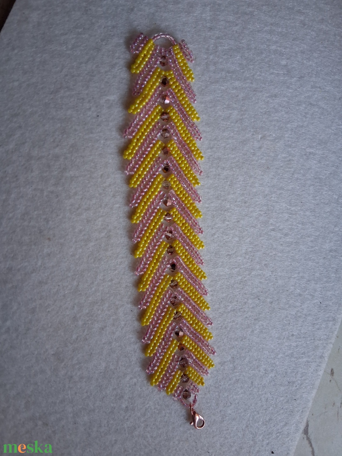 Nyári vidámság karkötő - ékszer - karkötő - széles karkötő - Meska.hu