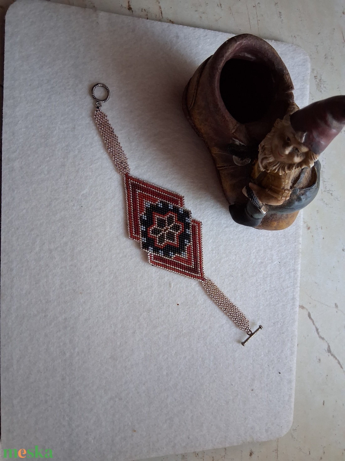 Elegáns karkötő - ékszer - karkötő - széles karkötő - Meska.hu