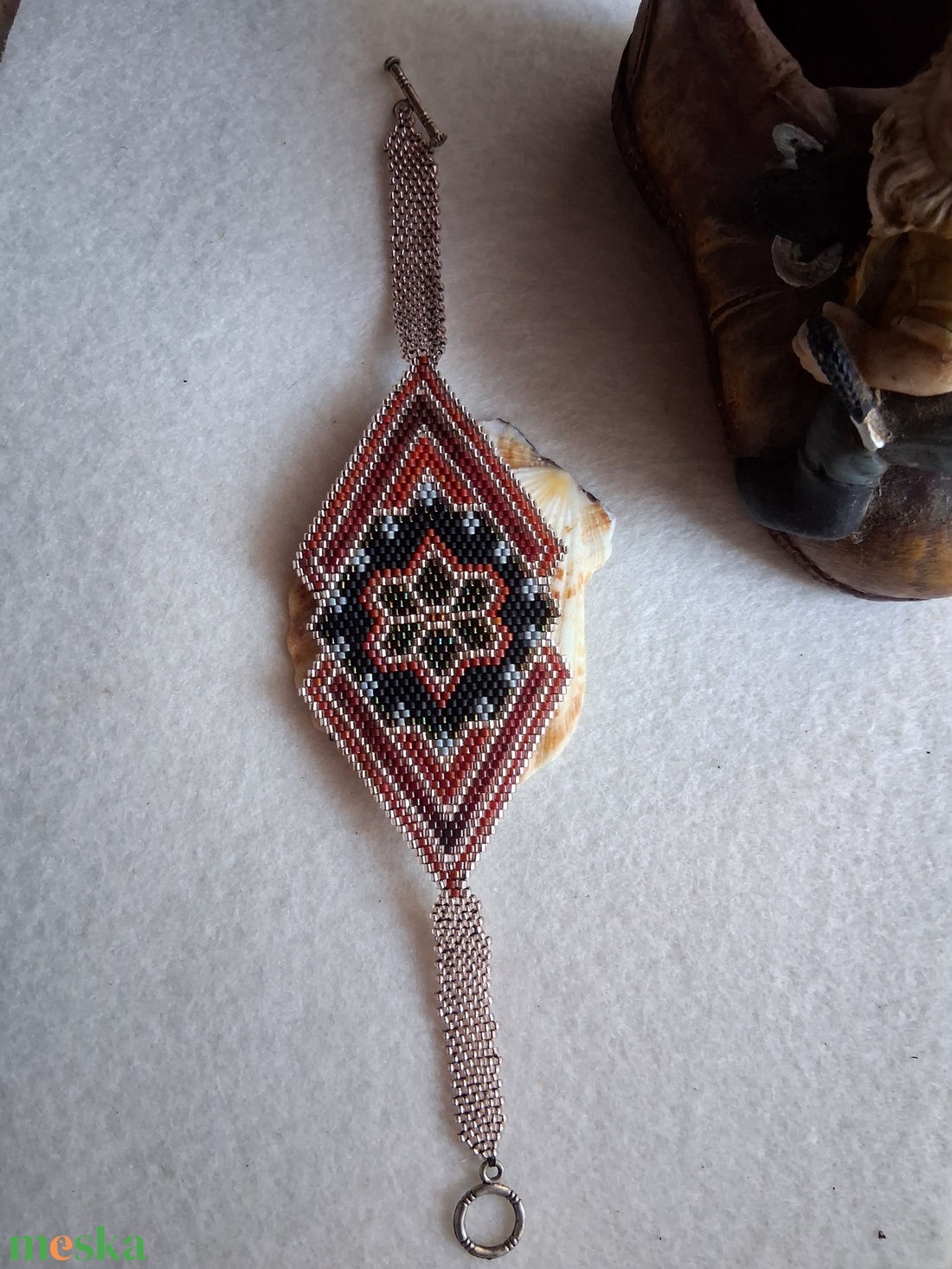 Elegáns karkötő - ékszer - karkötő - széles karkötő - Meska.hu