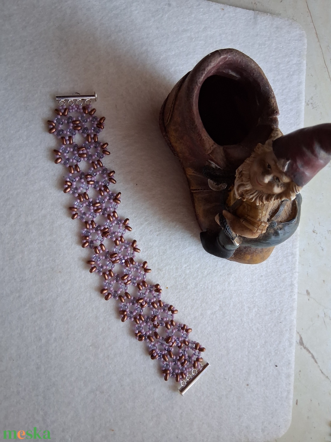 Vibráló karkötő - ékszer - karkötő - széles karkötő - Meska.hu