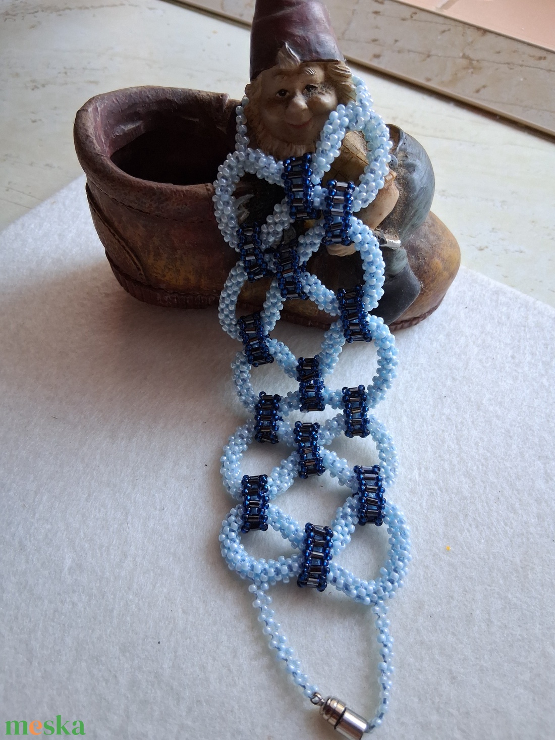 Tengeri fuvallat karkötő - ékszer - karkötő - széles karkötő - Meska.hu