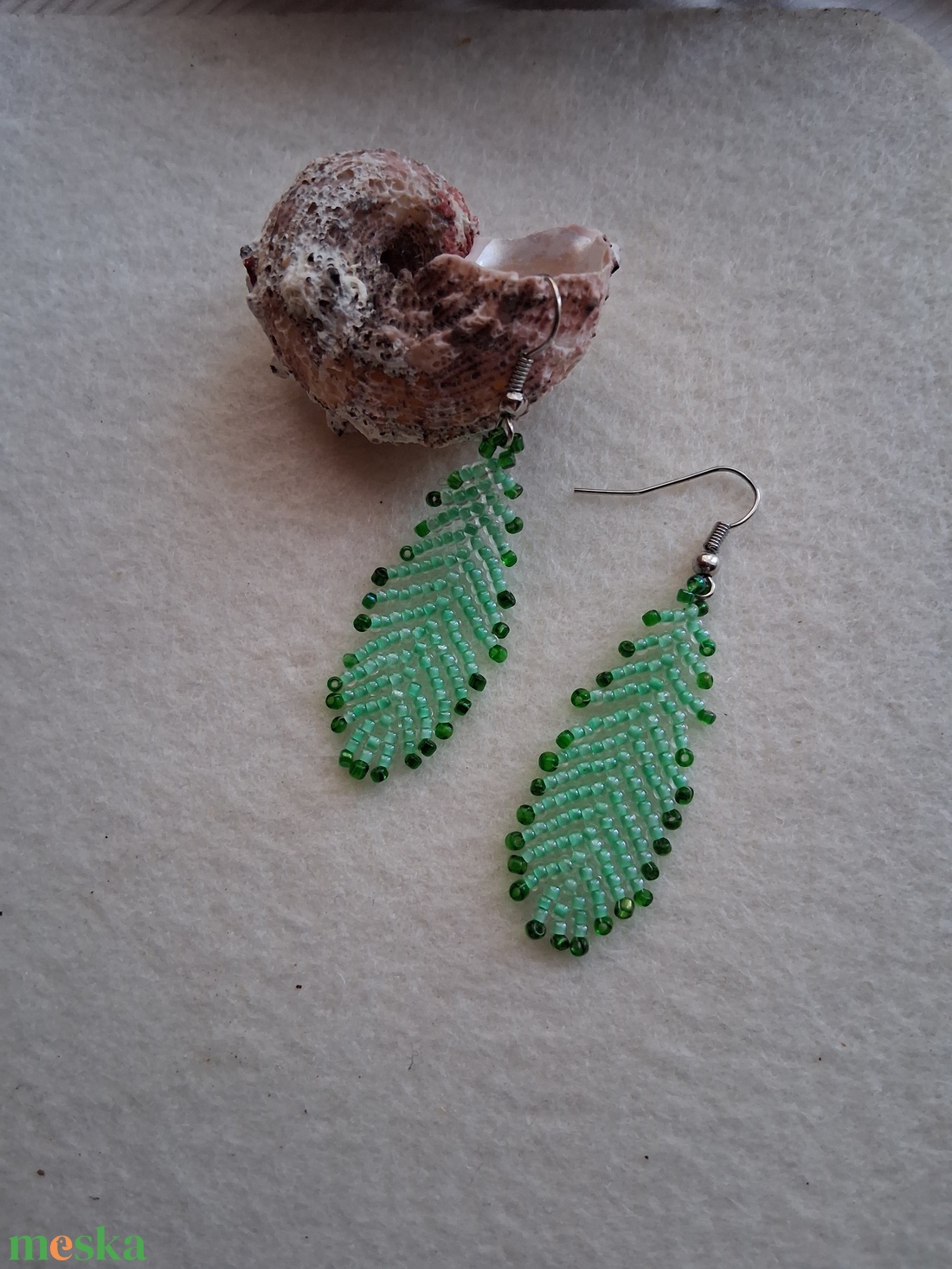 Elegáns gyöngyfűzött ékszerszett - ékszer - nyaklánc - hosszú nyaklánc - Meska.hu