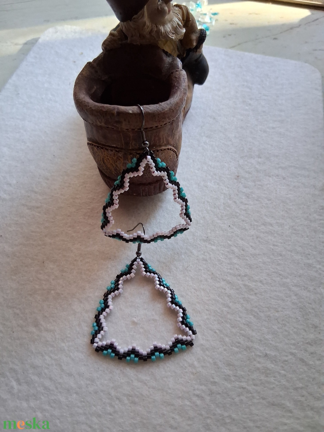 Keleti hangulat fülbevaló - ékszer - fülbevaló - lógó fülbevaló - Meska.hu