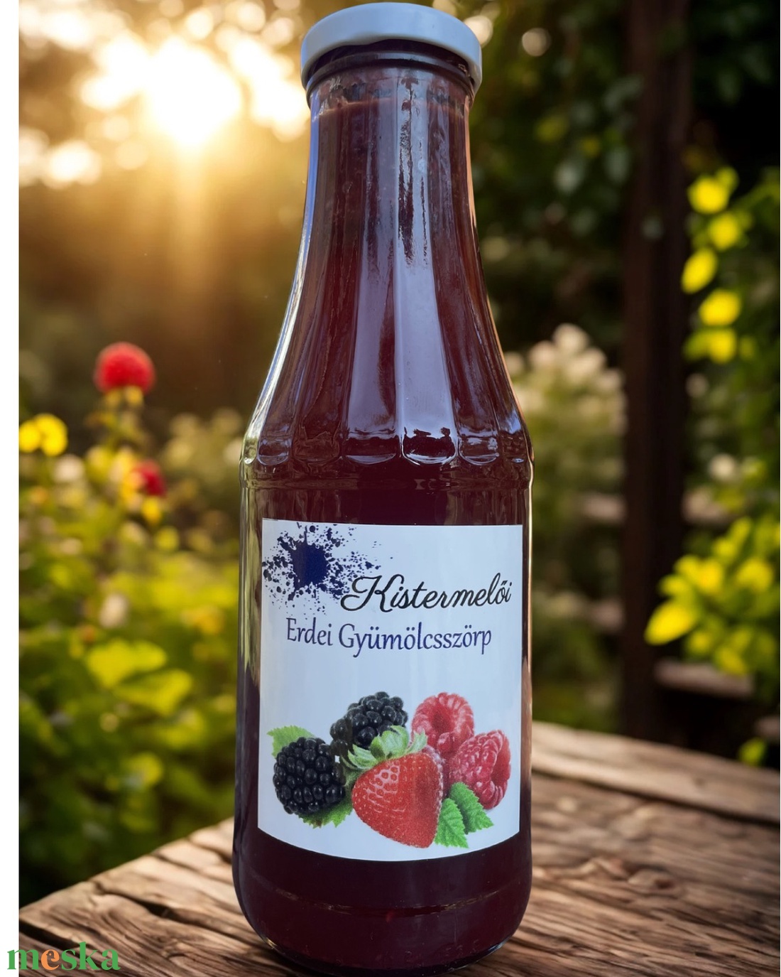 Erdei gyümölcsszörp - élelmiszer - szörp - Meska.hu