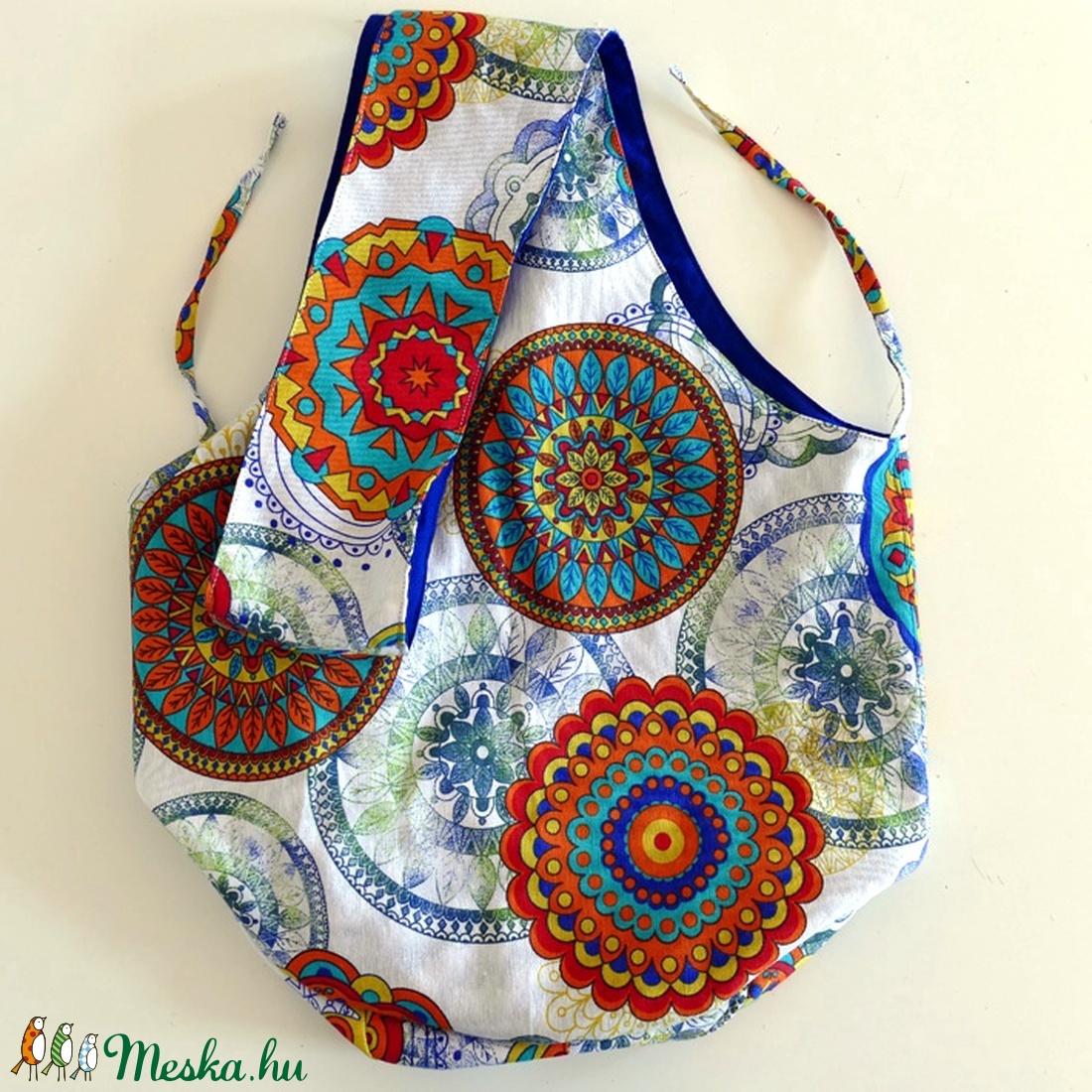 Hippi táska (hobo bag) - vállon átvetős, kifordítható táska, szatyor -  - Meska.hu