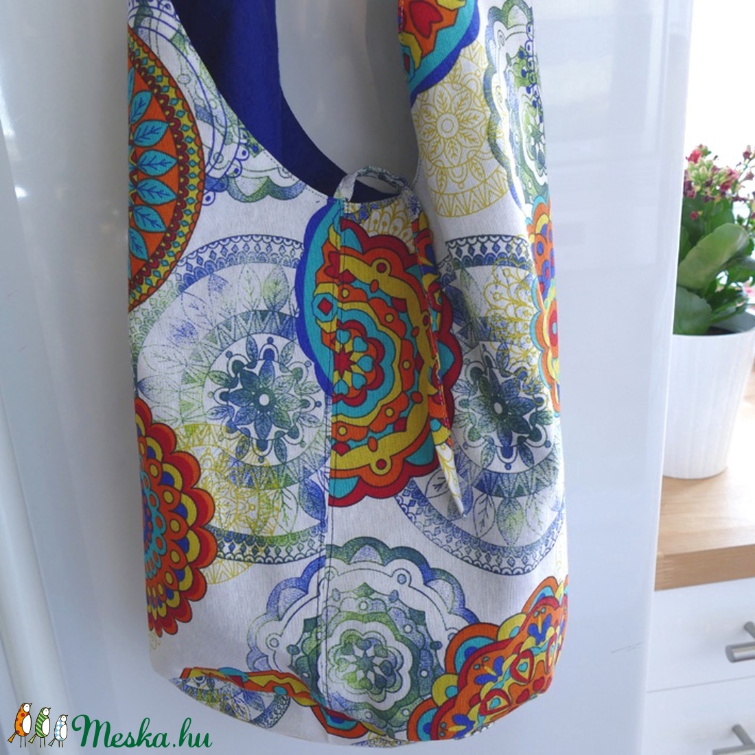 Hippi táska (hobo bag) - vállon átvetős, kifordítható táska, szatyor -  - Meska.hu