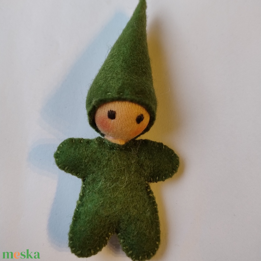 Marokmanó zöld - gyapjúfilc baba, Waldorf játék - játék & sport - baba & babaház - baba - Meska.hu Marokmanó zöld - gyapjúfilc baba, Waldorf játék - játék & sport - baba & babaház - baba - Meska.hu