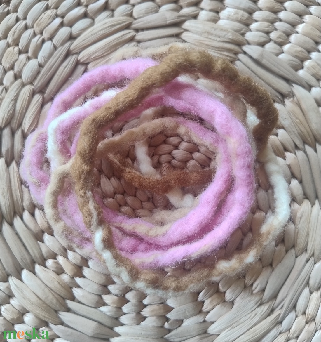 Púder karkötő  - esküvő - ékszer - karkötő & csuklódísz - Meska.hu