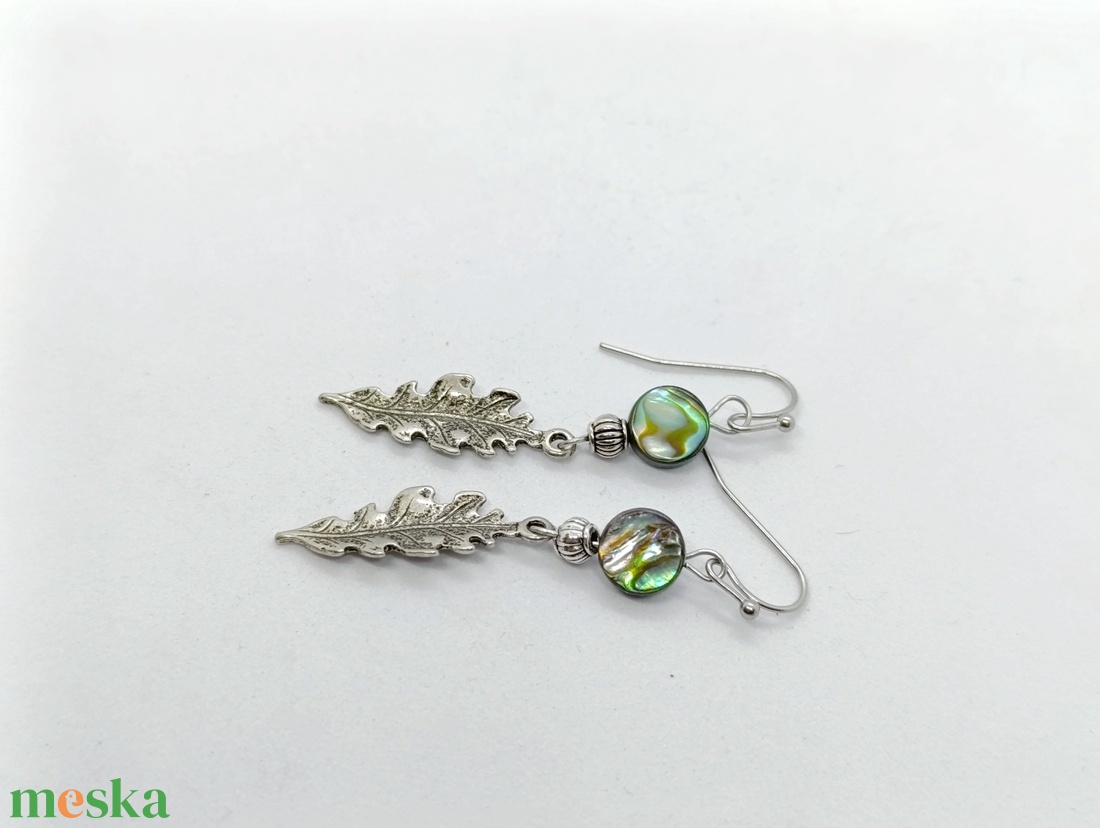 Leveles fülbevaló  - ékszer - fülbevaló - lógó fülbevaló - Meska.hu