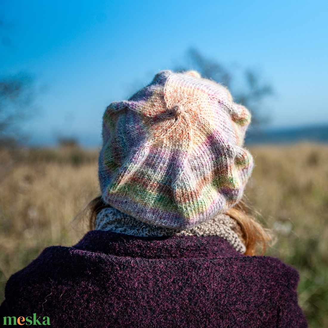 Essenza beret sapka  - ruha & divat - sál, sapka, kendő - sapka - Meska.hu