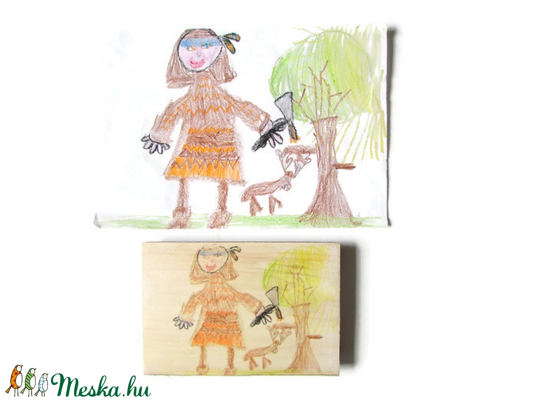 Fotótranszfer A/5 méretben, kérges fára -  - Meska.hu