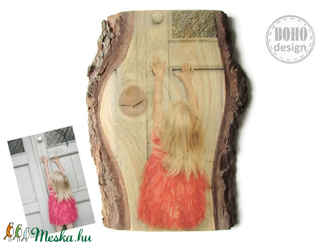 Fotótranszfer A/4 méretben, kérges fára -  - Meska.hu