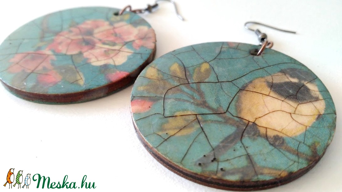 Aszimmetrikus fülbevaló -  - Meska.hu