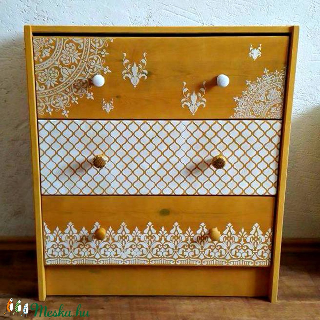 BOHÉM komód - kézzel festett színes bútor -  - Meska.hu