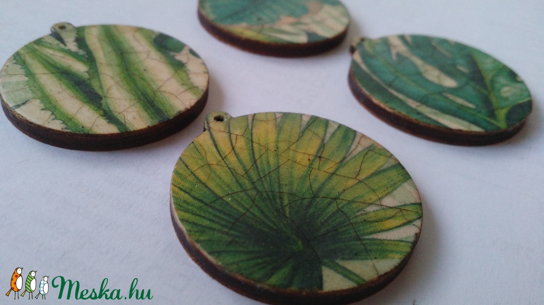 Aszimmetrikus fülbevaló -  - Meska.hu