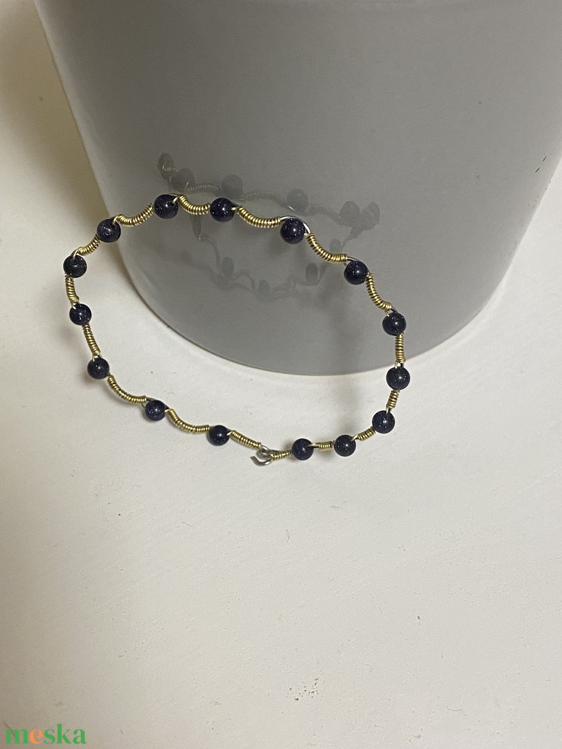 Blaufluss köves karkötő - ékszer - karkötő - ásványkarkötő - Meska.hu
