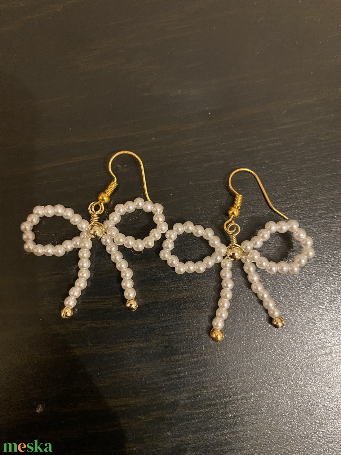 Masnis fülbevaló - ékszer - fülbevaló - lógó fülbevaló - Meska.hu