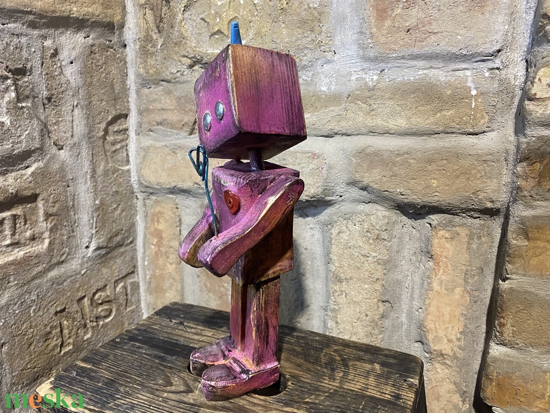 Fa Kisasszony rózsaszínben - művészet - makett, modell - Meska.hu