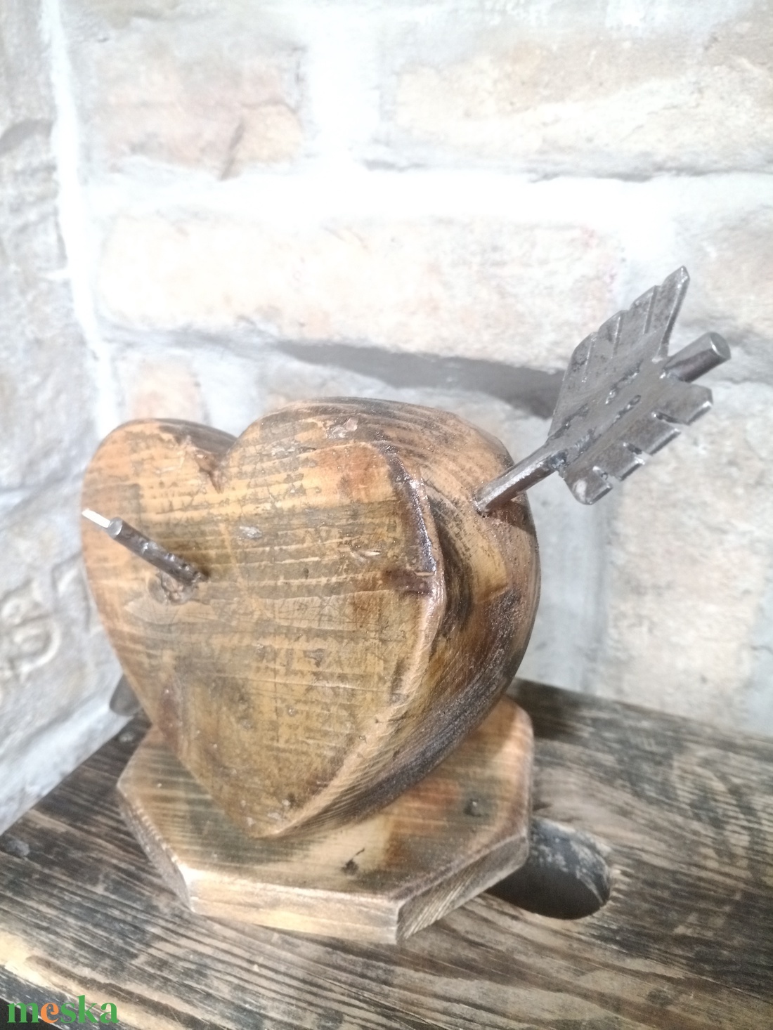 Fa szív - otthon & életmód - dekoráció - dísztárgy - Meska.hu