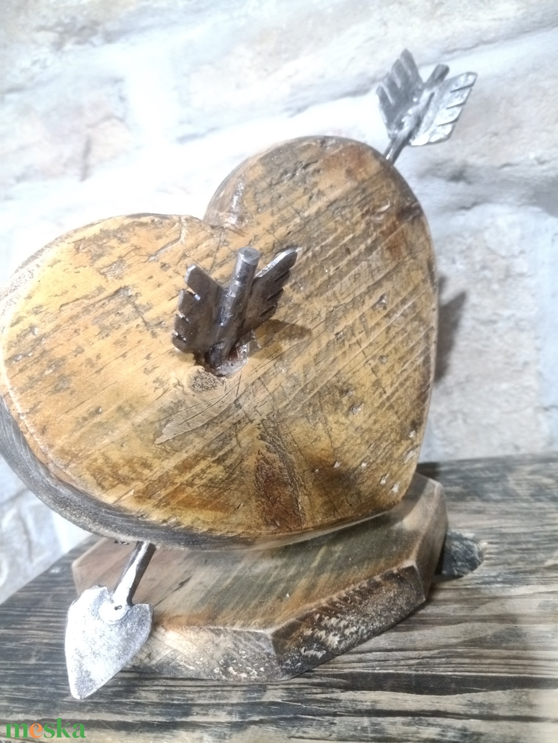 Fa szív - otthon & életmód - dekoráció - dísztárgy - Meska.hu