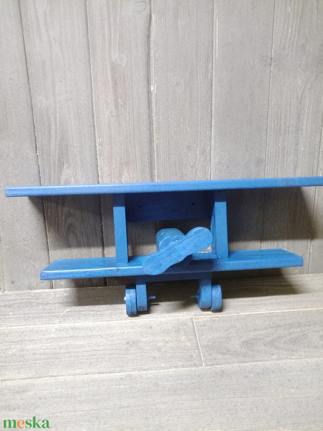 Gyermekszoba polc(kék) - otthon & életmód - babaszoba, gyerekszoba - babaszoba dekoráció - Meska.hu