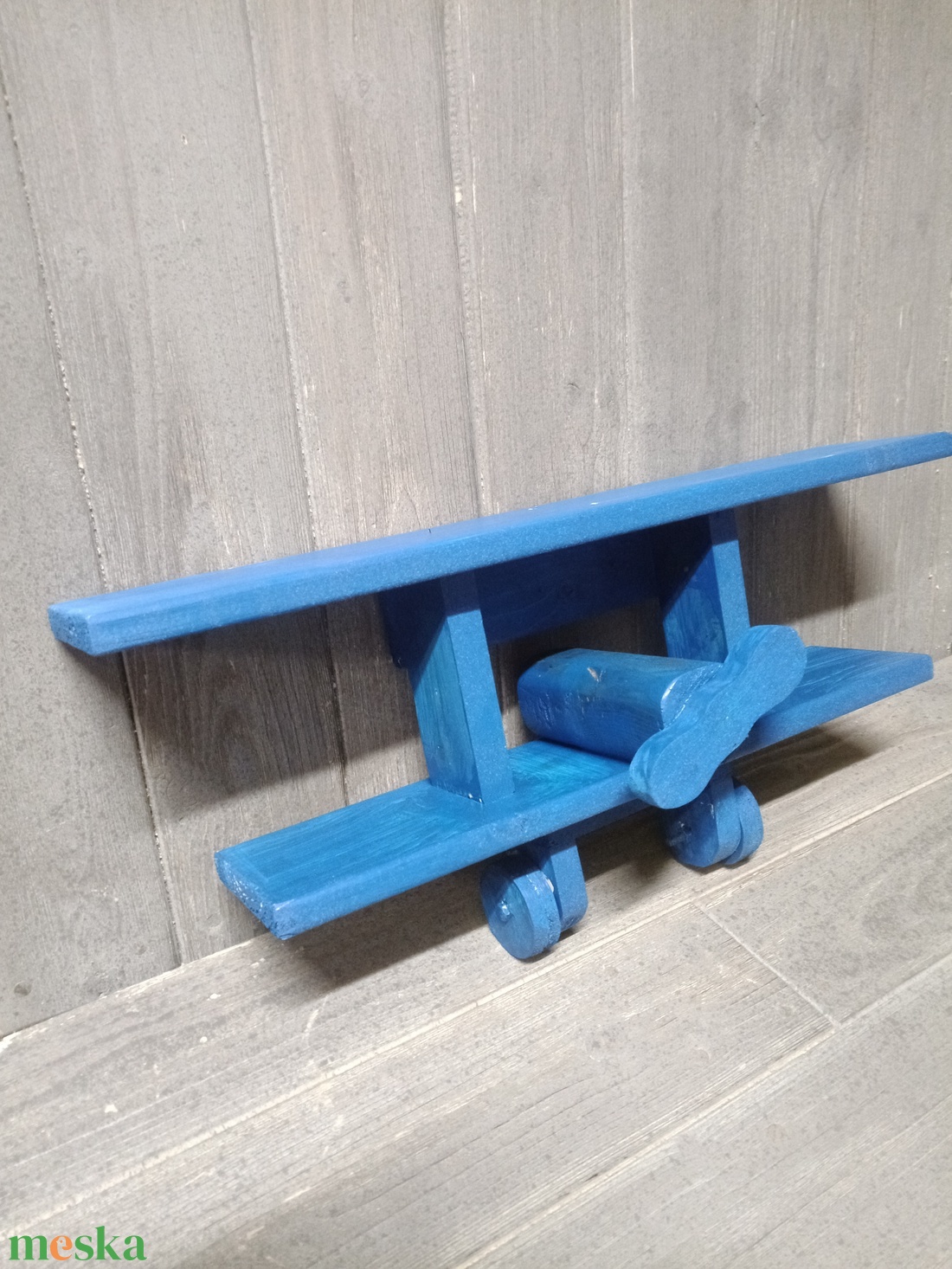 Gyermekszoba polc(kék) - otthon & életmód - babaszoba, gyerekszoba - babaszoba dekoráció - Meska.hu