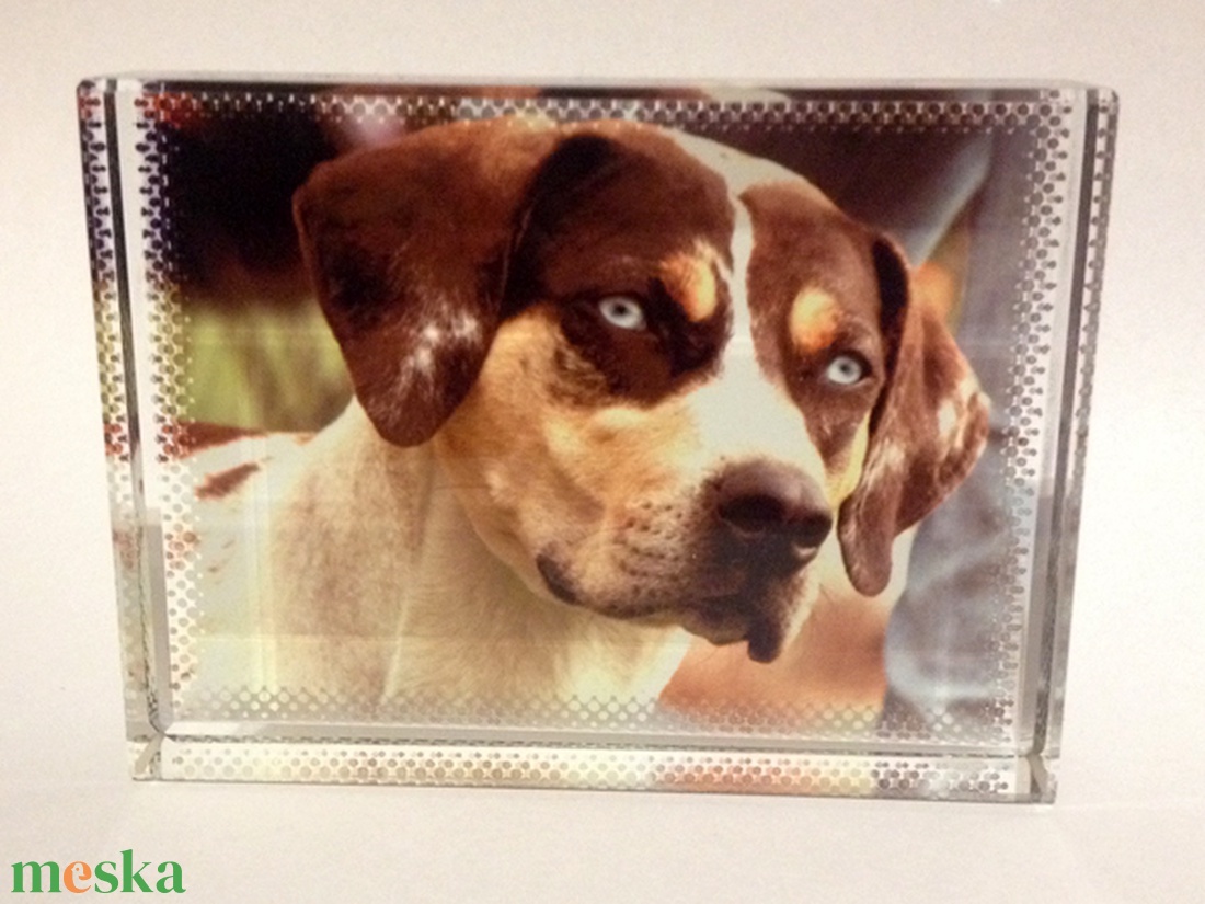 Fényképes üvegkristály - otthon & életmód - dekoráció - asztal és polc dekoráció - díszüveg - Meska.hu