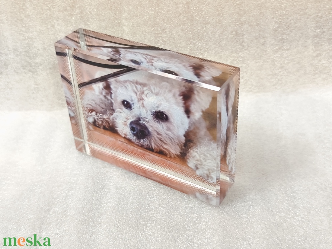 Fényképes üvegkristály - otthon & életmód - dekoráció - asztal és polc dekoráció - díszüveg - Meska.hu