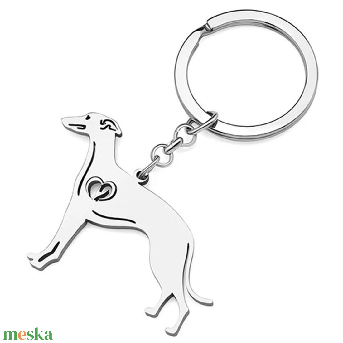 Kutyás nemesacél kulcstartó vagy nyaklánc - ékszer - nyaklánc - medálos nyaklánc - Meska.hu