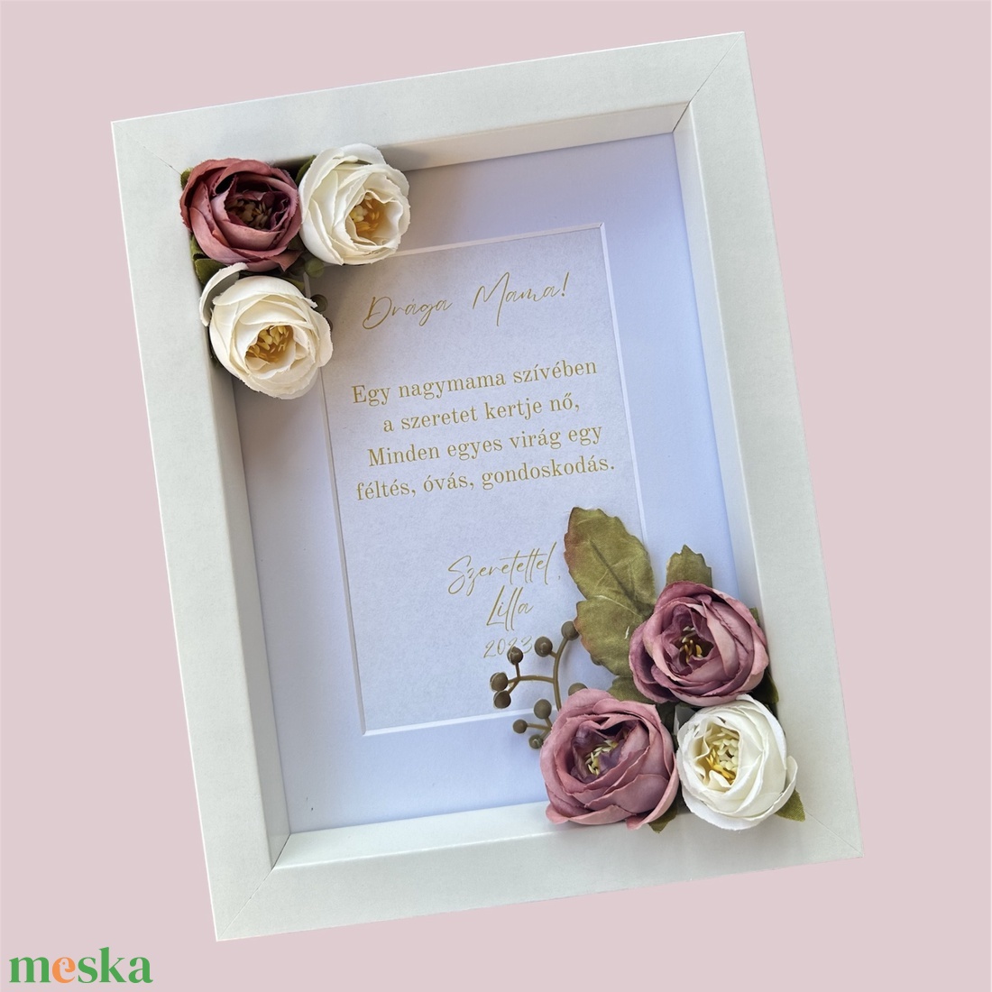 Szülőköszöntő / Nagymama köszöntő - esküvő - emlék & ajándék - szülőköszöntő ajándék - Meska.hu
