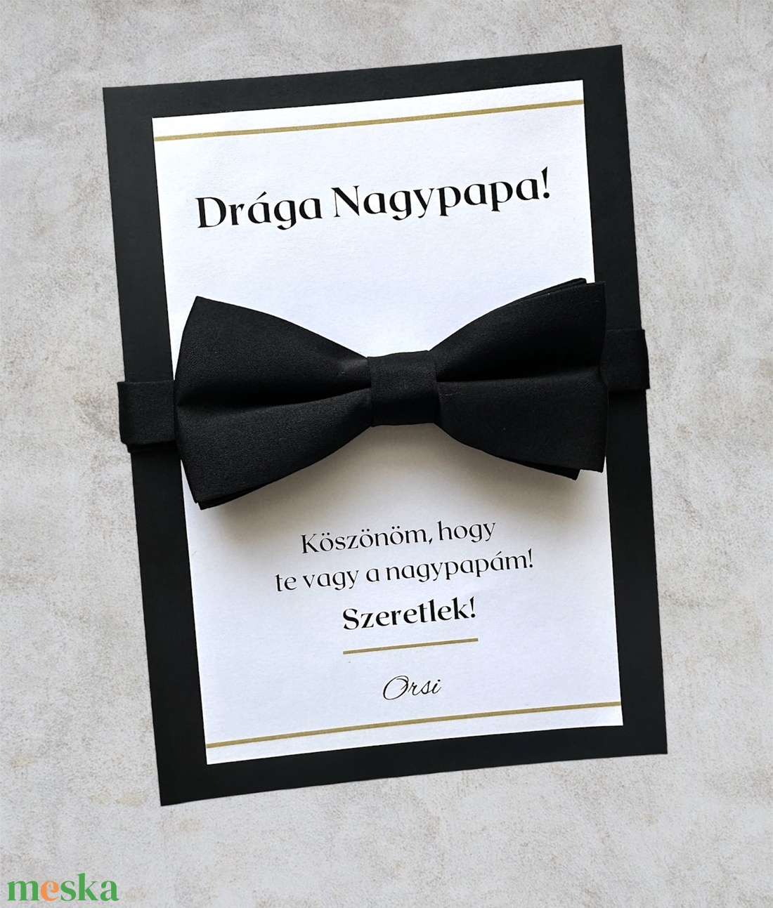 Nagypapa ajándék - otthon & életmód - papír, írószer - Meska.hu