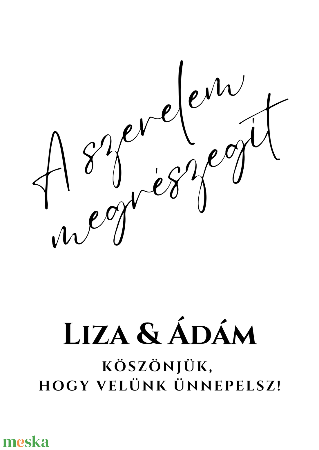 Köszönőajándék - esküvő - emlék & ajándék - köszönőajándék - Meska.hu