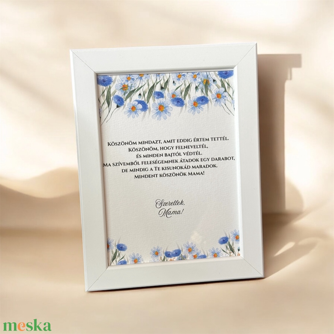 Nagymama köszöntő - esküvő - emlék & ajándék - szülőköszöntő ajándék - Meska.hu