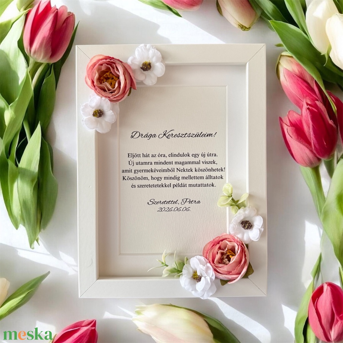 Szülőköszöntő / Nagymama köszöntő - esküvő - emlék & ajándék - szülőköszöntő ajándék - Meska.hu