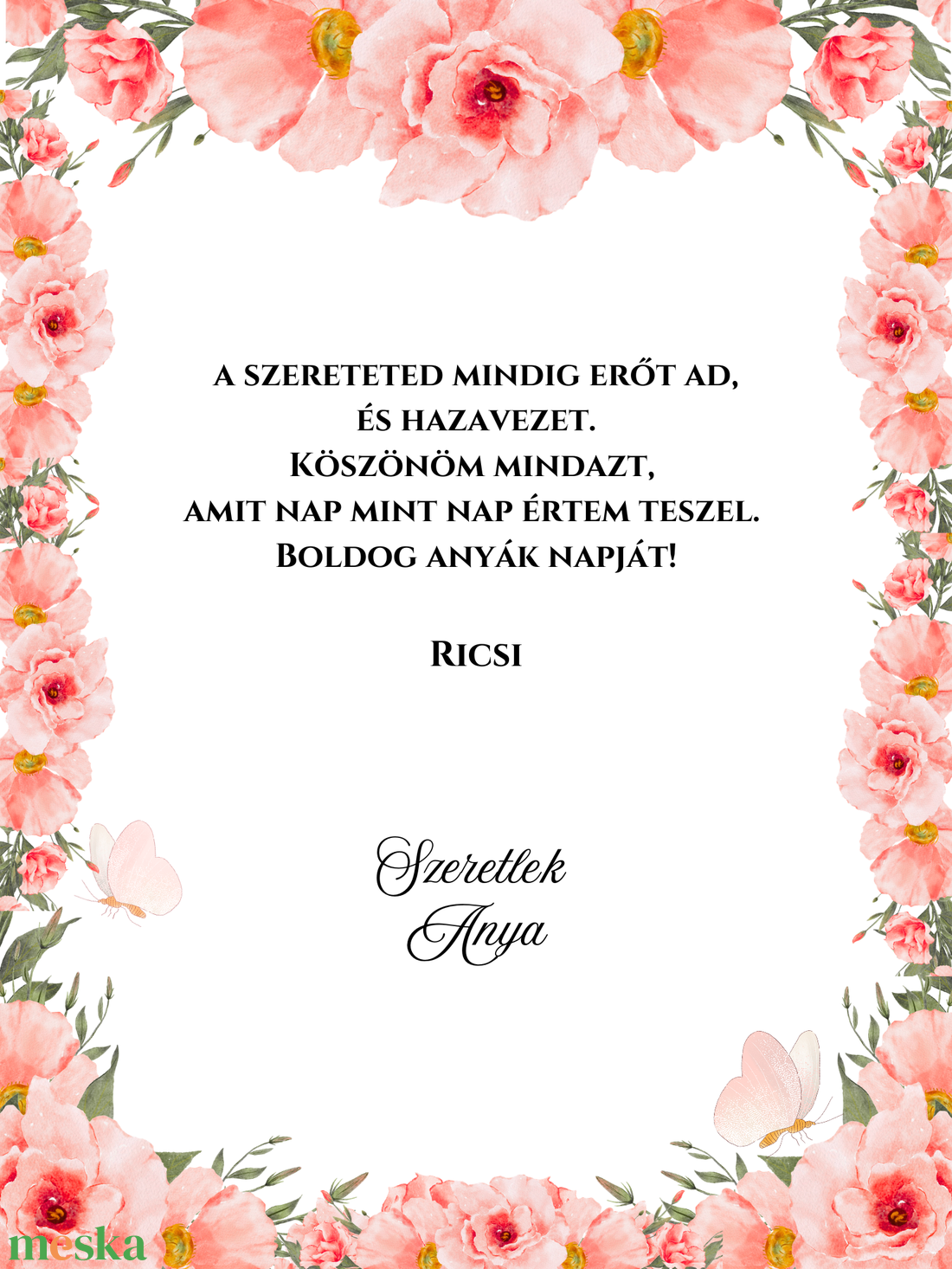 Szülőköszöntő / Nagymama köszöntő anyák napjája - esküvő - emlék & ajándék - szülőköszöntő ajándék - Meska.hu