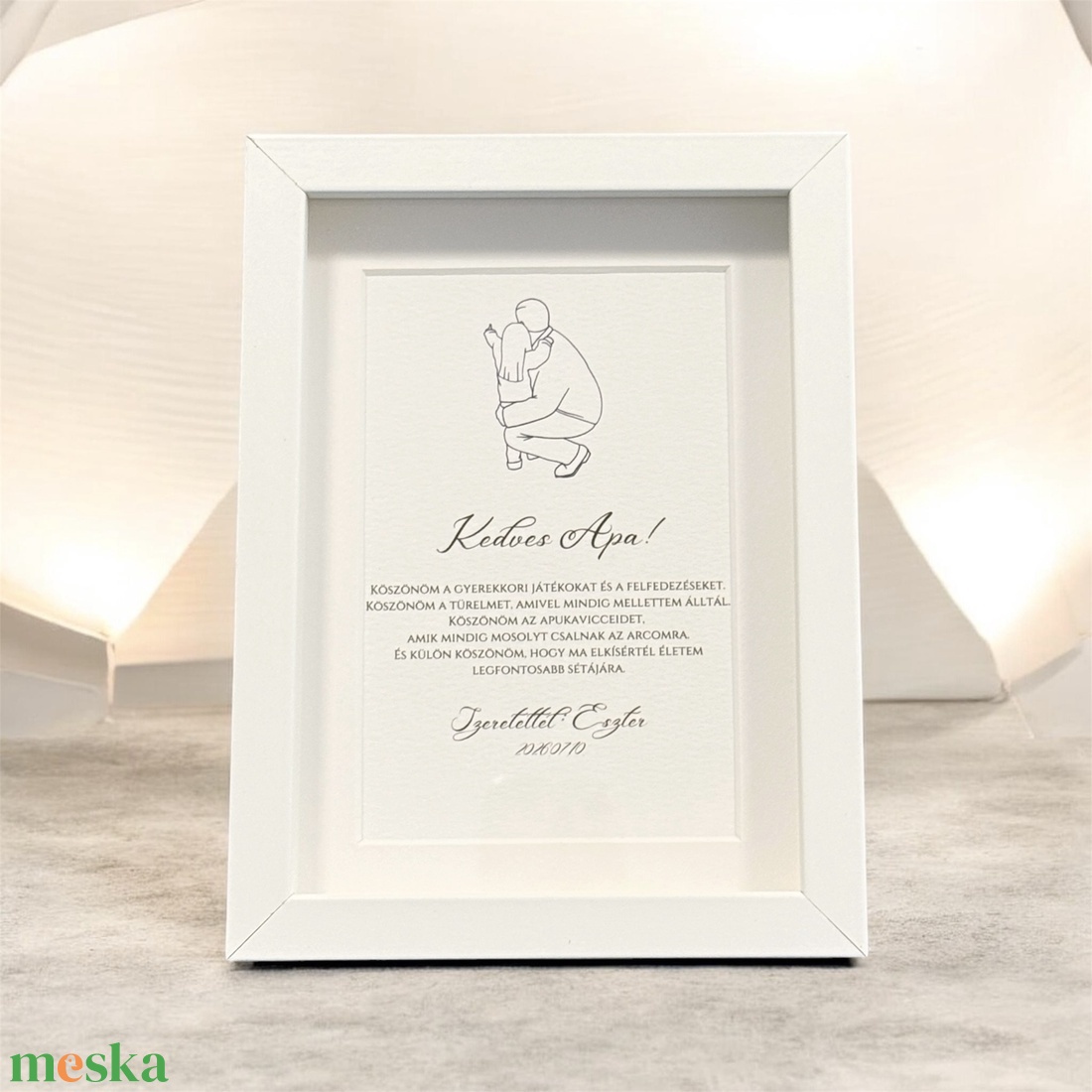 Szülőköszöntő / Nagypapa köszöntő - esküvő - emlék & ajándék - szülőköszöntő ajándék - Meska.hu