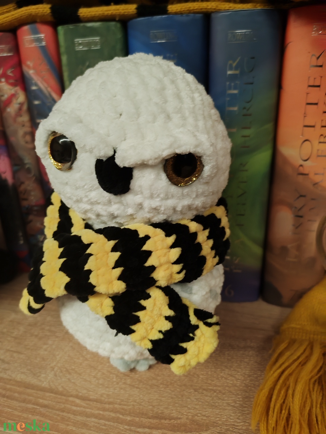 Horgolt Hedwig Inspirálta Bagoly - 20 cm-es Amigurumi Dekoráció vagy Ajándék - játék & sport - plüssállat & játékfigura - plüss mesefigurák - Meska.hu Horgolt Hedwig Inspirálta Bagoly - 20 cm-es Amigurumi Dekoráció vagy Ajándék - játék & sport - plüssállat & játékfigura - plüss mesefigurák - Meska.hu