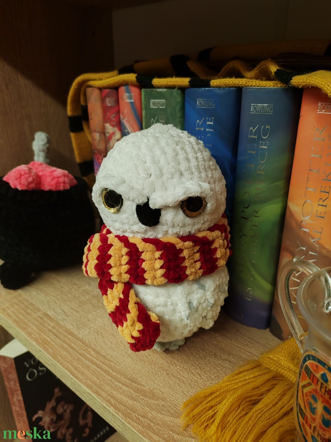 Horgolt Hedwig Inspirálta Bagoly - 20 cm-es Amigurumi Dekoráció vagy Ajándék - játék & sport - plüssállat & játékfigura - plüss mesefigurák - Meska.hu Horgolt Hedwig Inspirálta Bagoly - 20 cm-es Amigurumi Dekoráció vagy Ajándék - játék & sport - plüssállat & játékfigura - plüss mesefigurák - Meska.hu