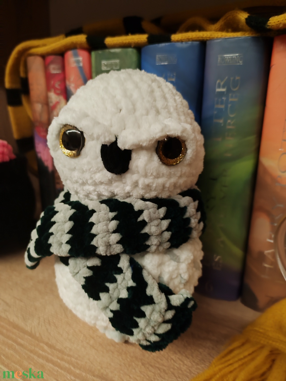 Horgolt Hedwig Inspirálta Bagoly - 20 cm-es Amigurumi Dekoráció vagy Ajándék - játék & sport - plüssállat & játékfigura - plüss mesefigurák - Meska.hu Horgolt Hedwig Inspirálta Bagoly - 20 cm-es Amigurumi Dekoráció vagy Ajándék - játék & sport - plüssállat & játékfigura - plüss mesefigurák - Meska.hu