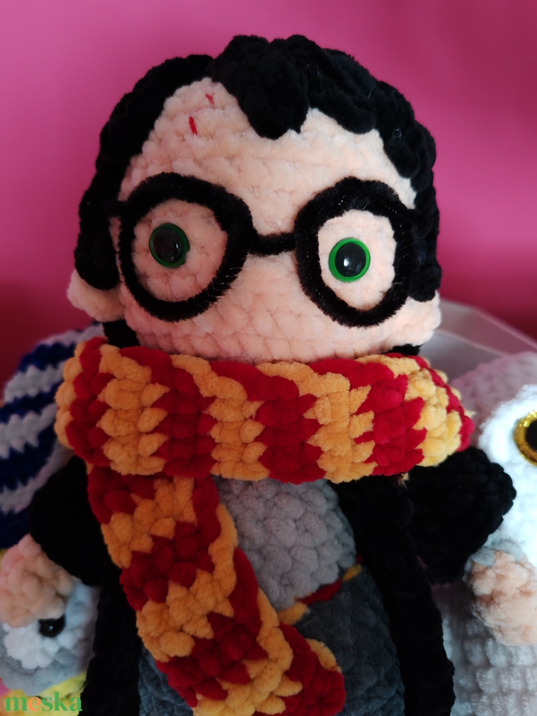 Horgolt Varázsló Fiú Figura - 30 cm-es Amigurumi Varázslatos Ajándék vagy Dekoráció - játék & sport - plüssállat & játékfigura - ember - Meska.hu Horgolt Varázsló Fiú Figura - 30 cm-es Amigurumi Varázslatos Ajándék vagy Dekoráció - játék & sport - plüssállat & játékfigura - ember - Meska.hu