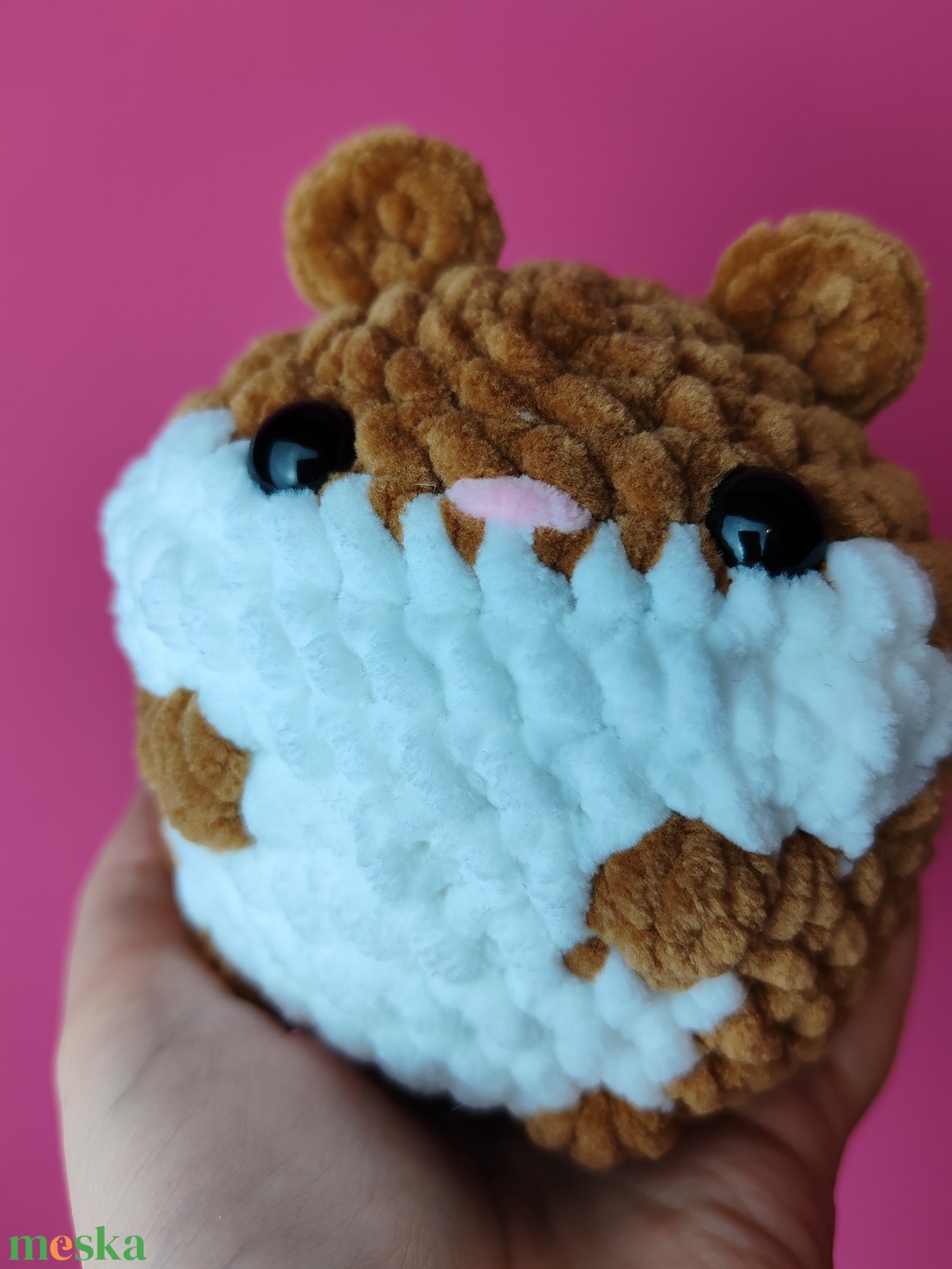 Hörcsög horgolt amigurumi barna fehér ajándék játék felnőtt gyerek - játék & sport - plüssállat & játékfigura - más figura - Meska.hu Hörcsög horgolt amigurumi barna fehér ajándék játék felnőtt gyerek - játék & sport - plüssállat & játékfigura - más figura - Meska.hu