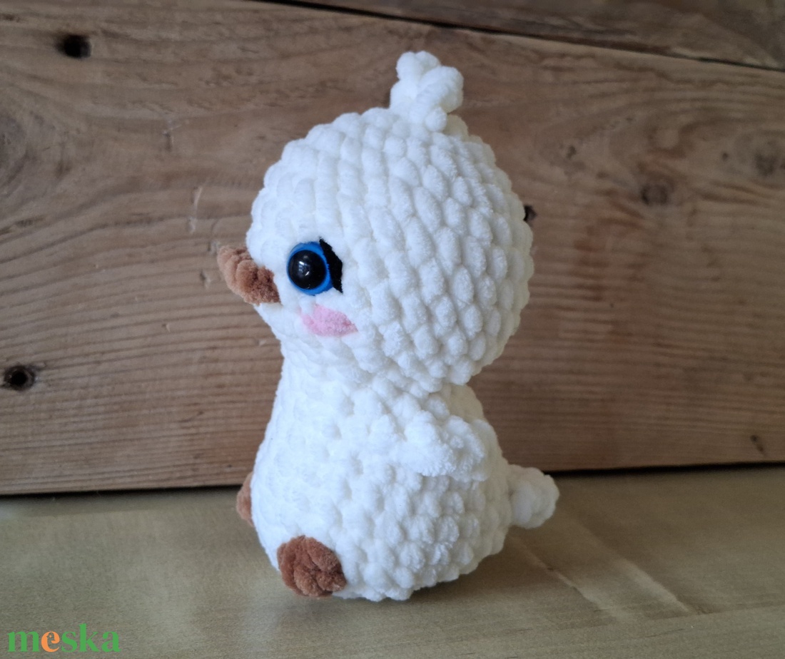 Amigurumi bébi kacsa - játék & sport - plüssállat & játékfigura - más figura - Meska.hu
