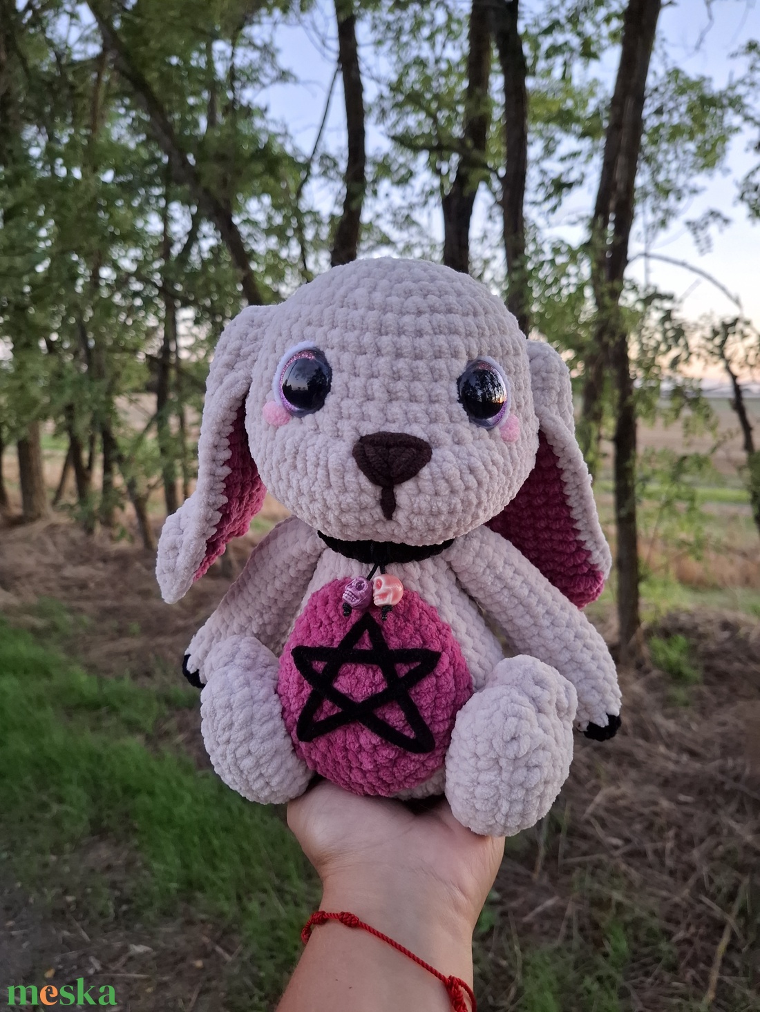 Boszorkány nyuszi - játék & sport - plüssállat & játékfigura - nyuszi - Meska.hu