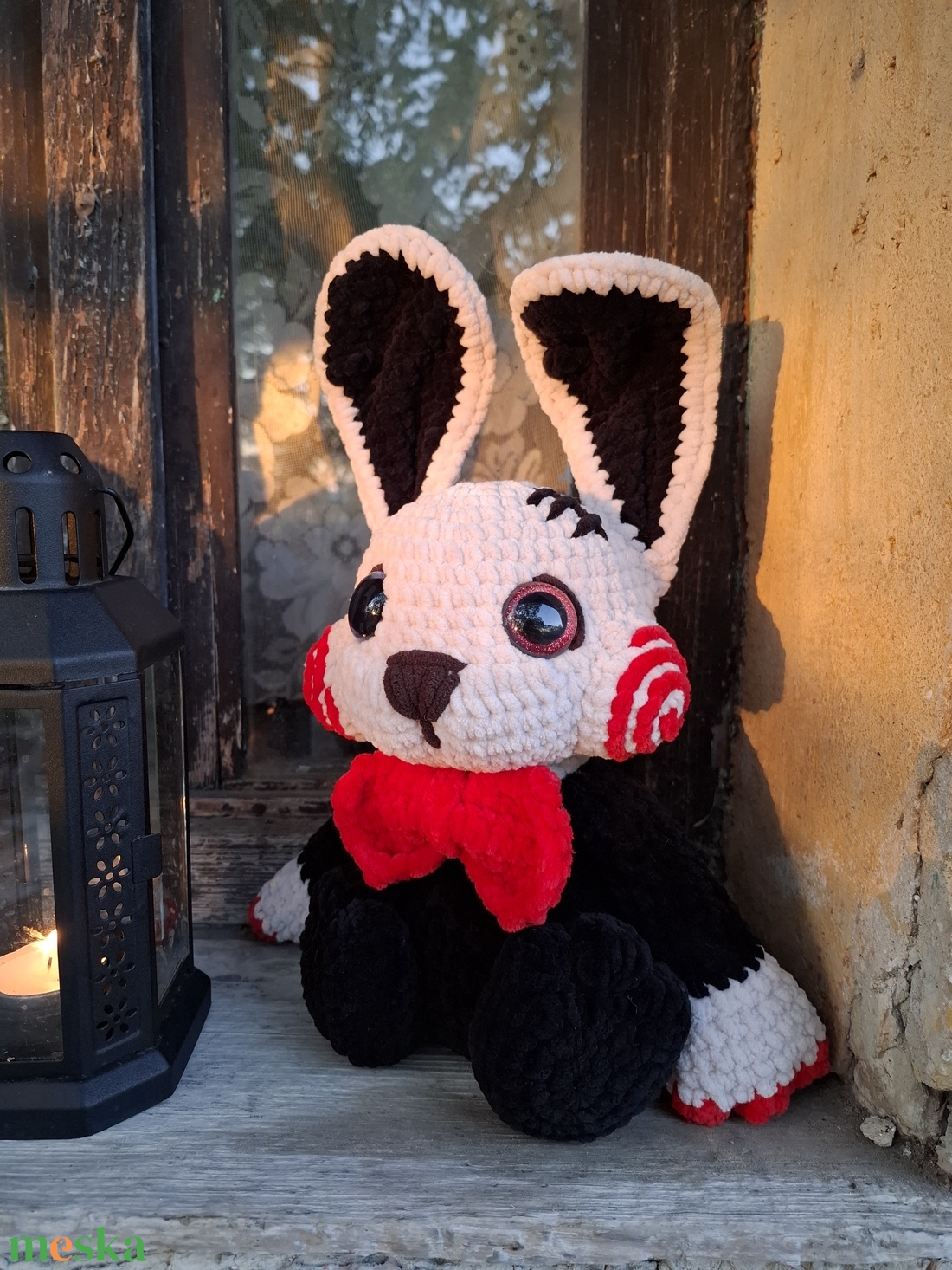 Fűrész ihletésű nyuszi - játék & sport - plüssállat & játékfigura - nyuszi - Meska.hu