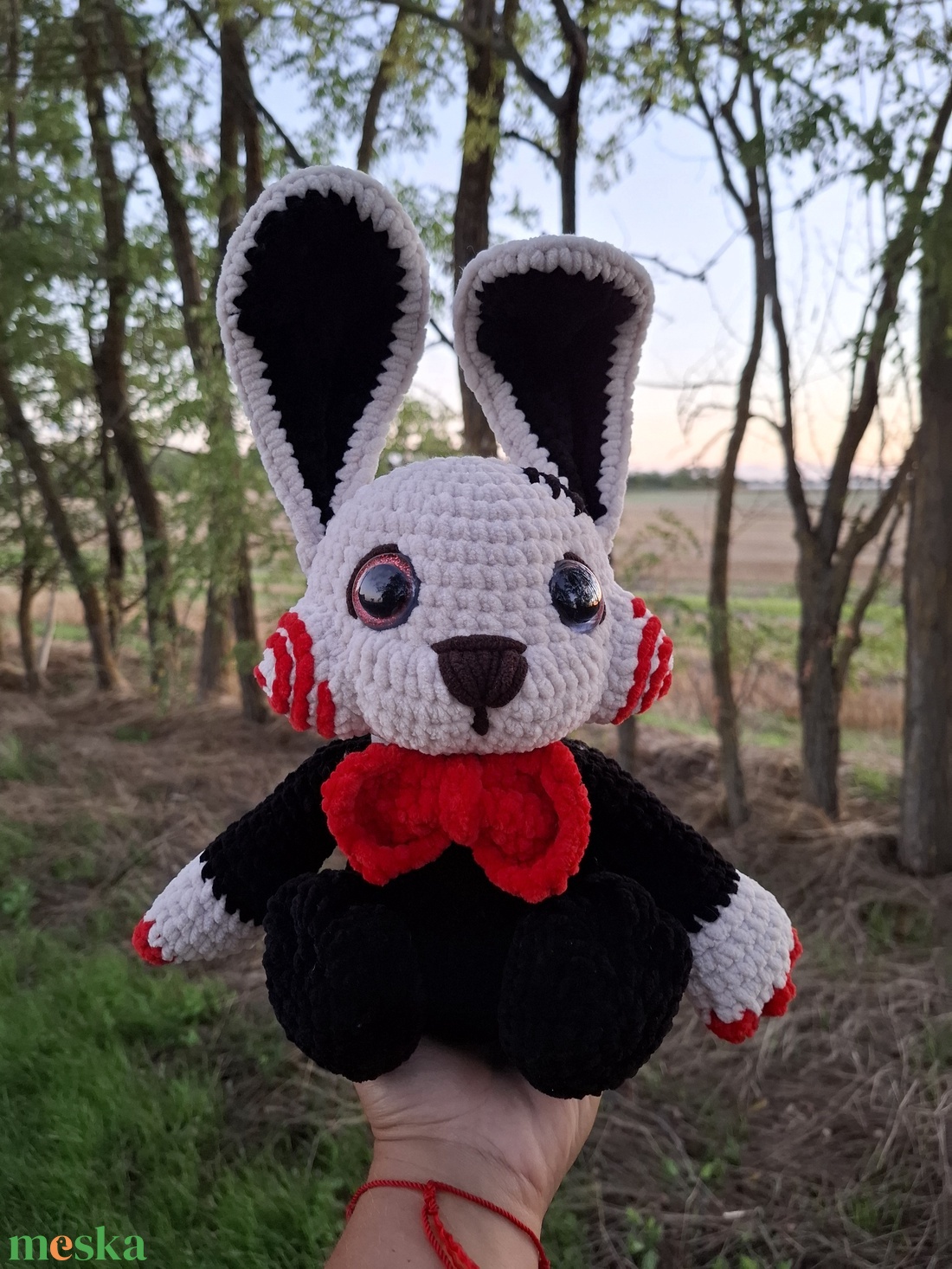 Fűrész ihletésű nyuszi - játék & sport - plüssállat & játékfigura - nyuszi - Meska.hu