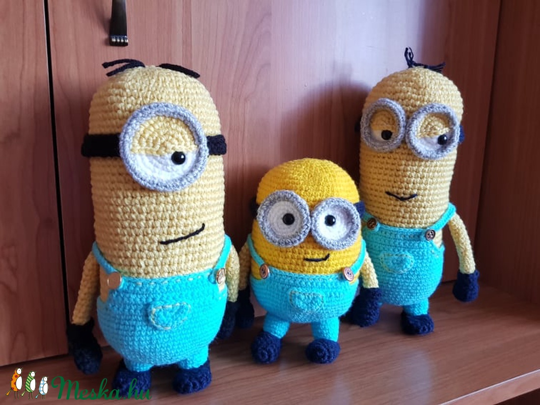 Minyonok, minionok - játék & sport - plüssállat & játékfigura - más figura - Meska.hu Minyonok, minionok - játék & sport - plüssállat & játékfigura - más figura - Meska.hu